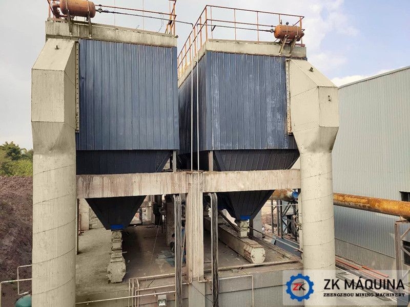Equipaggiamento per la raccolta delle polveri delle calcareiere a risparmio energetico, filtro a polvere a scarico pulsato Baghouse