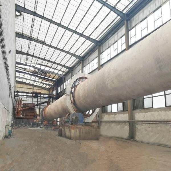 Forno elettrico attrezzature di calcinazione delle ceneri ossido di zinco forno rotativo con capacità 400-1000T/D