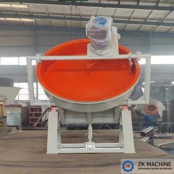 Pelletizzatore per dischi di argilla a colori personalizzati con velocità di rotazione 12-24 R/min