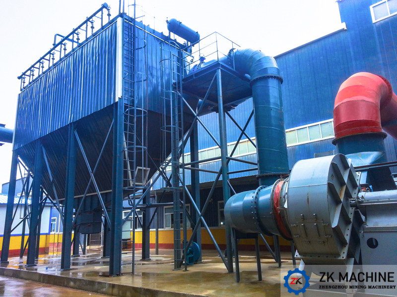 Equipaggiamento per la raccolta delle polveri industriali Sistema di filtraggio per sacchi ad alta efficienza di pulizia