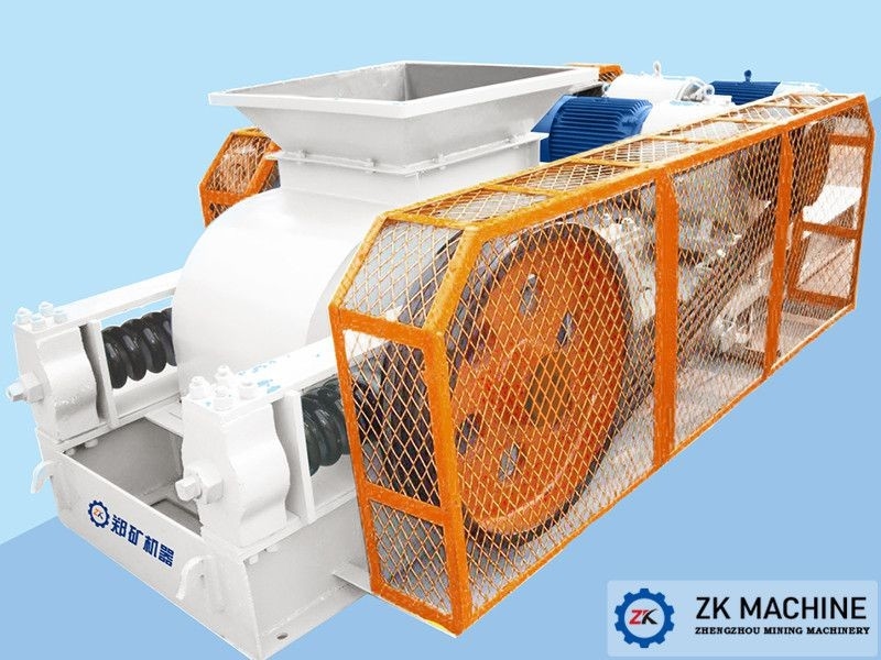 Macchina di frantumazione a gomma a rulli a doppio dente di carbone 100T/h Grande capacità produttiva