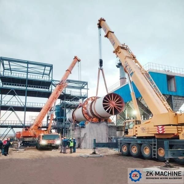 Soluzione ad alte prestazioni per asciugatrice rotativa di minerale di nichel ad elevata efficienza di asciugatura