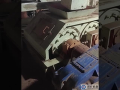 Struttura compatta Granulatore a doppio rullo da 8,5 t/h