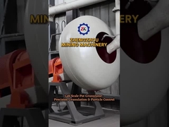 Equipaggiamento per granulatori a piccoli dischi di grande capacità professionale affidabile